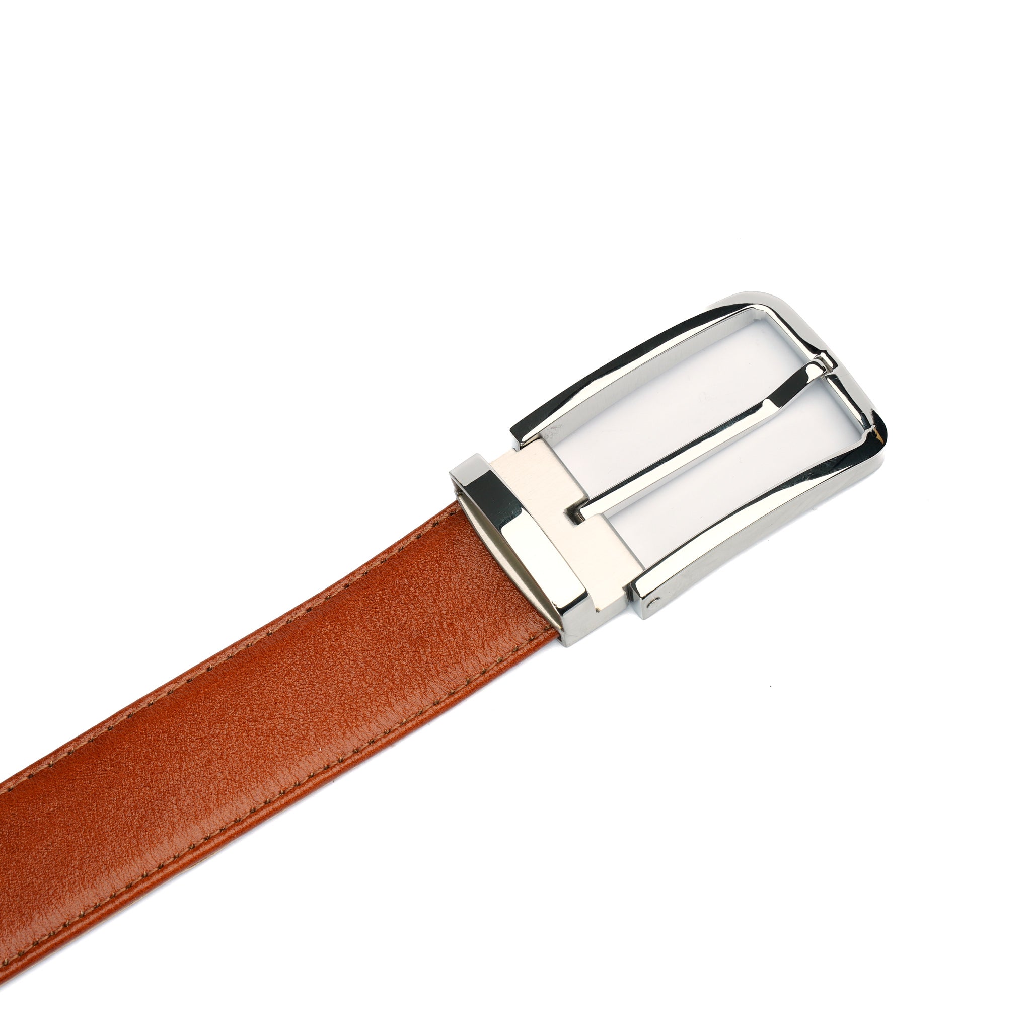 Tan Leather Belt – Handmade Minimal Classic Belt for Men