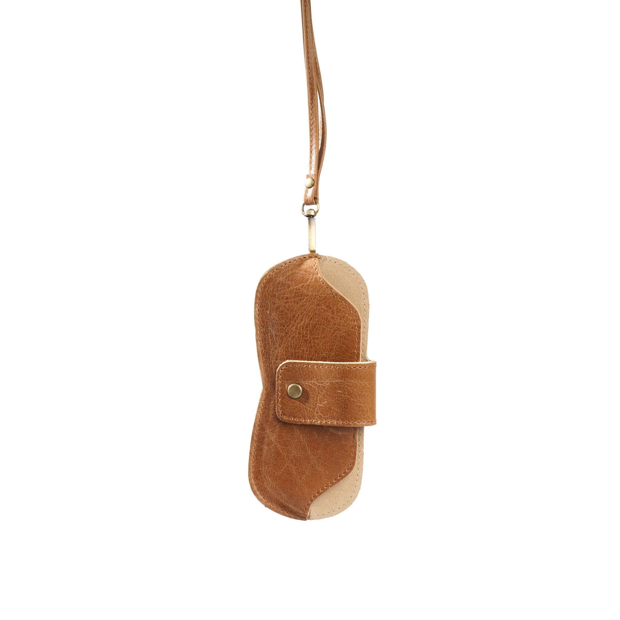 Leather Sunglasses Case with Neck Strap – Handmade Sunglasses Holder Tabba