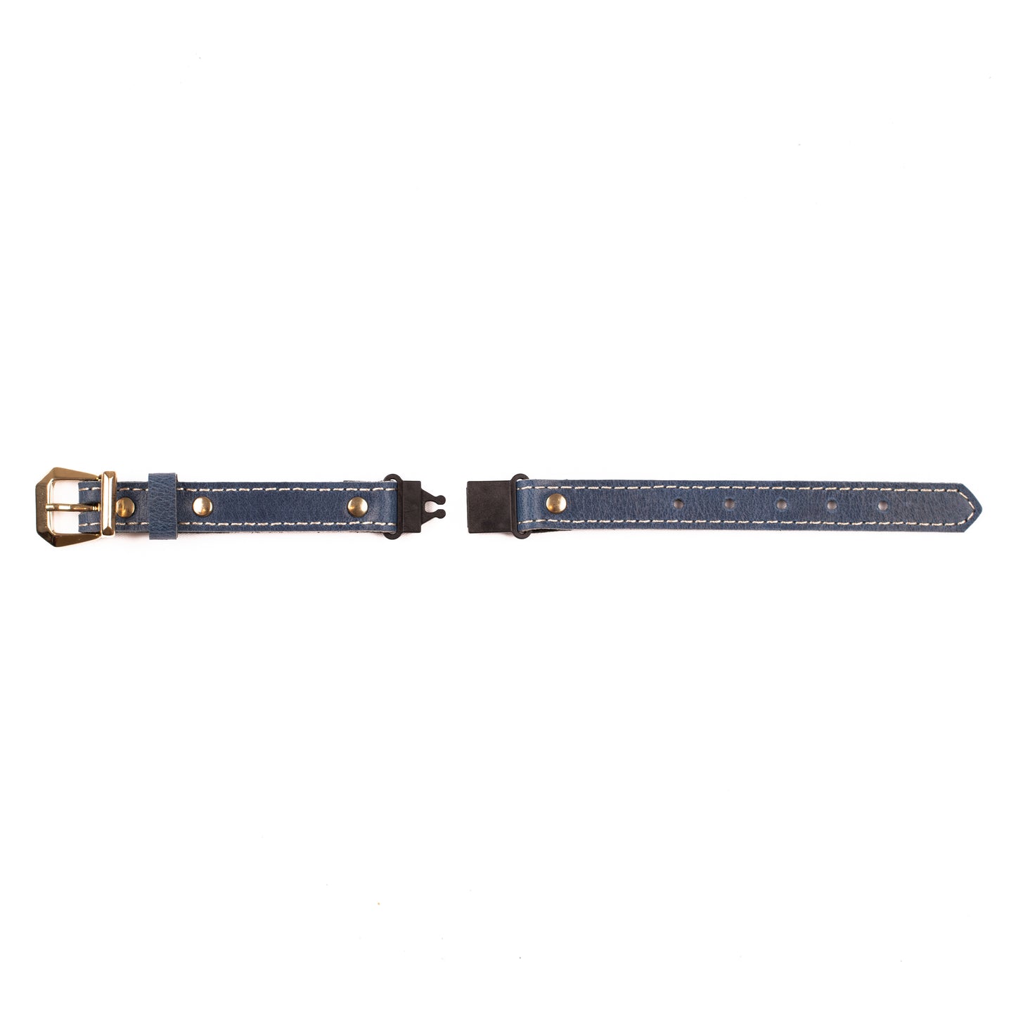 Leather Cat Collar With Breakaway Safety Buckle