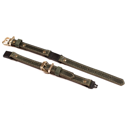 Leather Cat Collar With Breakaway Safety Buckle