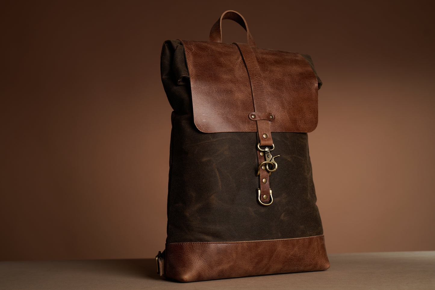 Leather Backpack