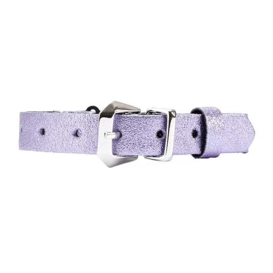 Metallic Effect Cat Collar With Breakaway Safety Buckle