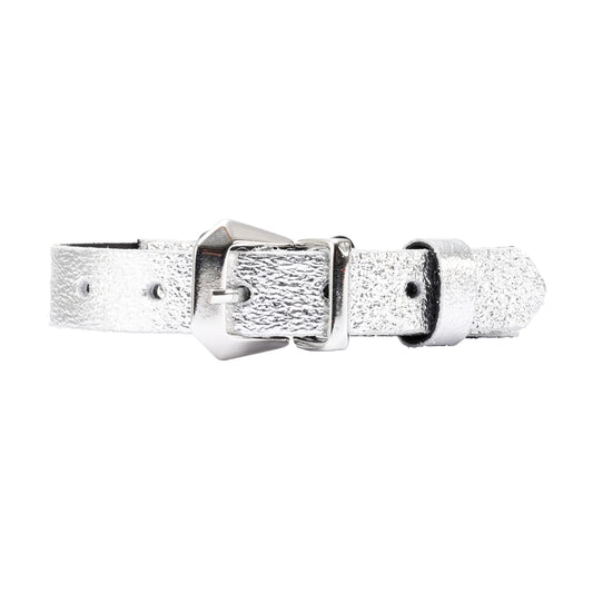 Metallic Effect Cat Collar With Breakaway Safety Buckle
